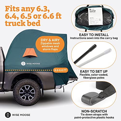 Truck Bed Tent for 6.2-6.5 ft Truck Bed with Carry Bag U469803