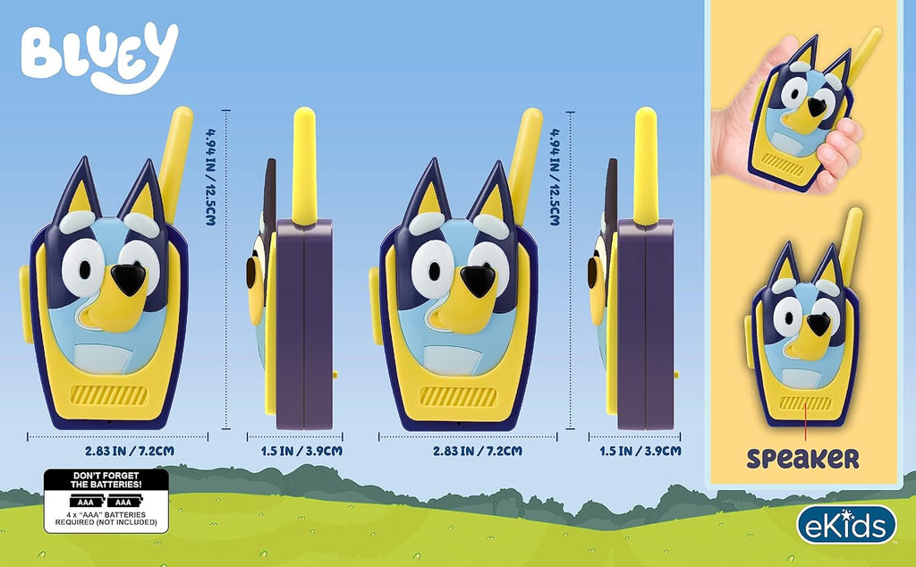 Bluey Toy Walkie Talkies H240