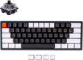 60% Layout Bluetooth Wireless/USB Wired Mechanical Keyboard with Aluminum Frame F2468
