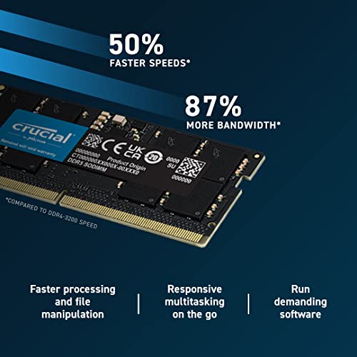 16GB DDR5 4800MHz CL40 Laptop Memory H4152
