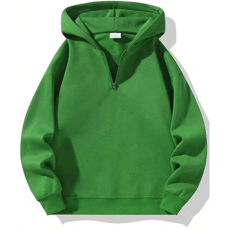 Solid color drop shoulder sweatshirt