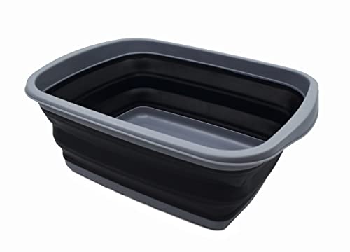10L Collapsible Plastic Dish Tub X162
