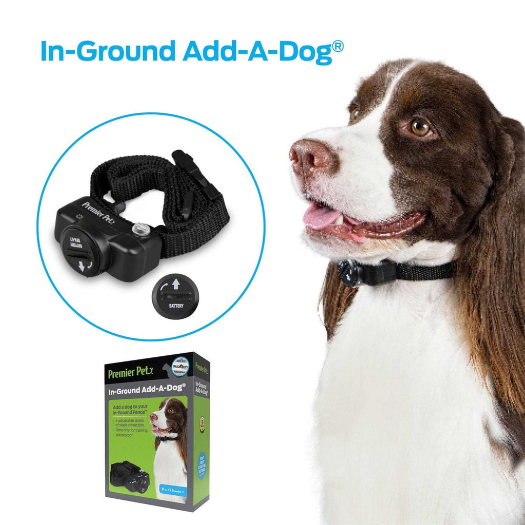 In-Ground Add-A-Dog Adds Unlimited Dogs to In-Ground Fence, Additional or Replacement Collar W65164