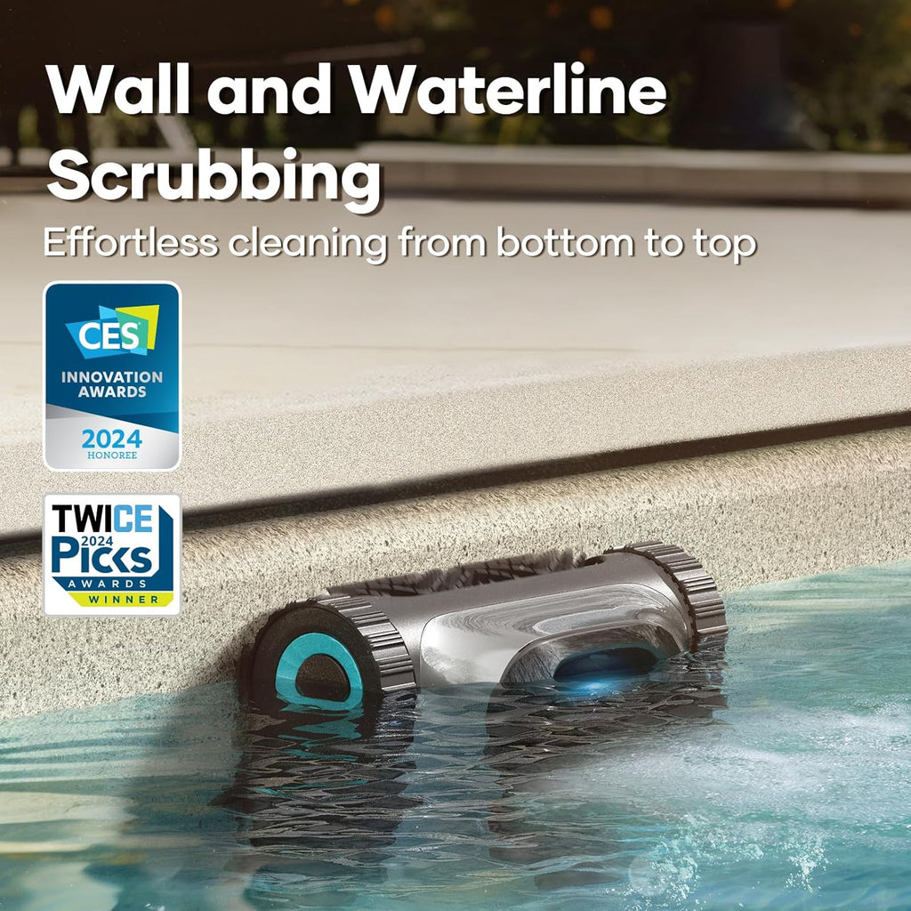 Robotic Pool Skimmer with Robotic Pool Cleaner N129