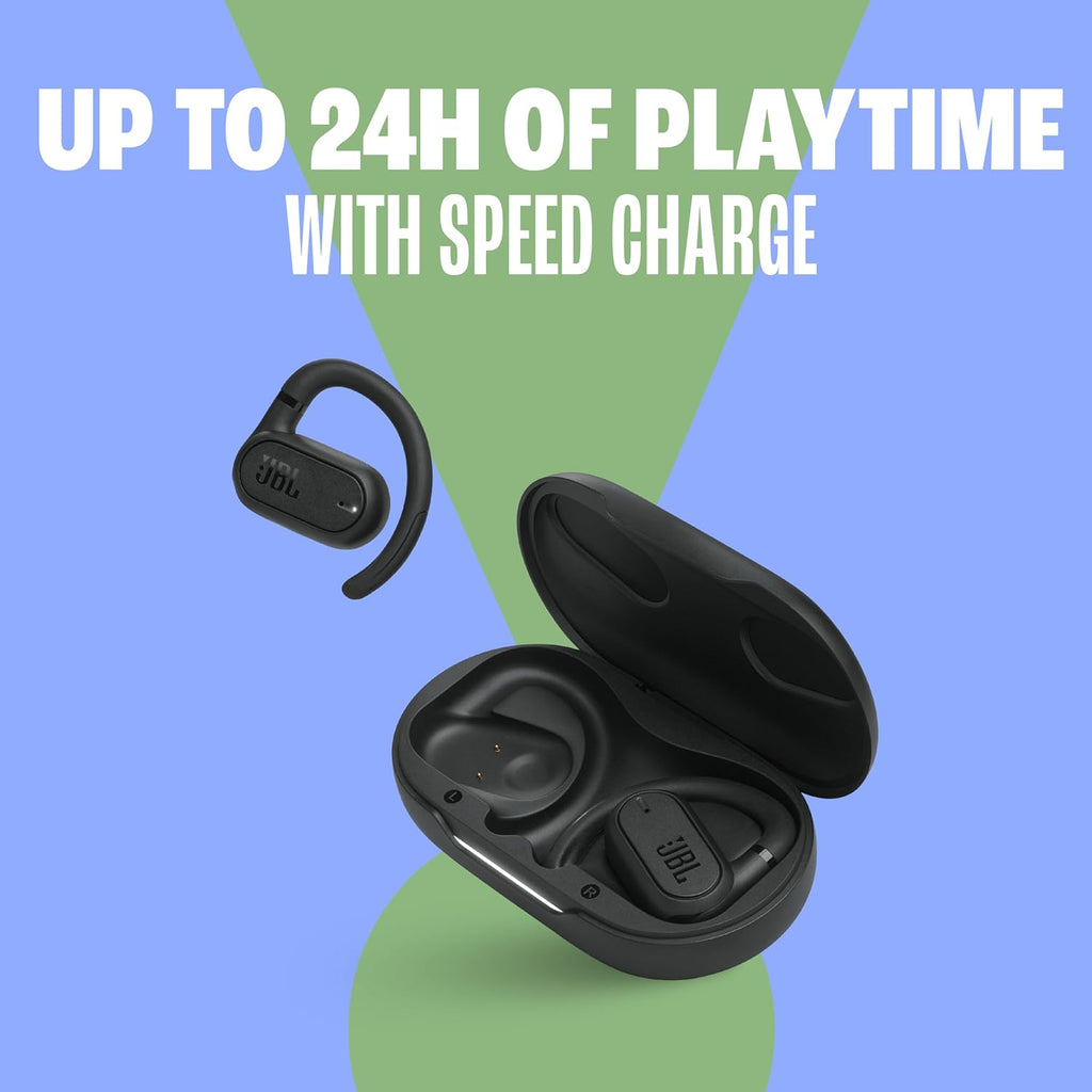 True wireless Open-ear headphones, Black J73901