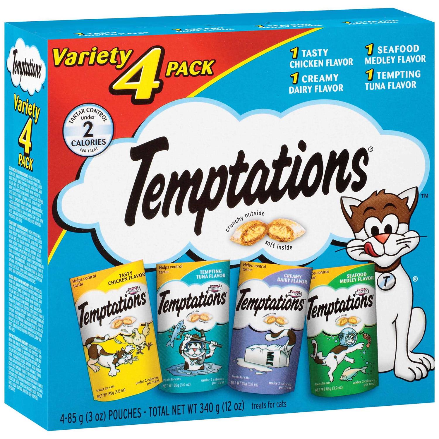 Classic Crunchy and Soft Cat Treats Variety Pack B545620