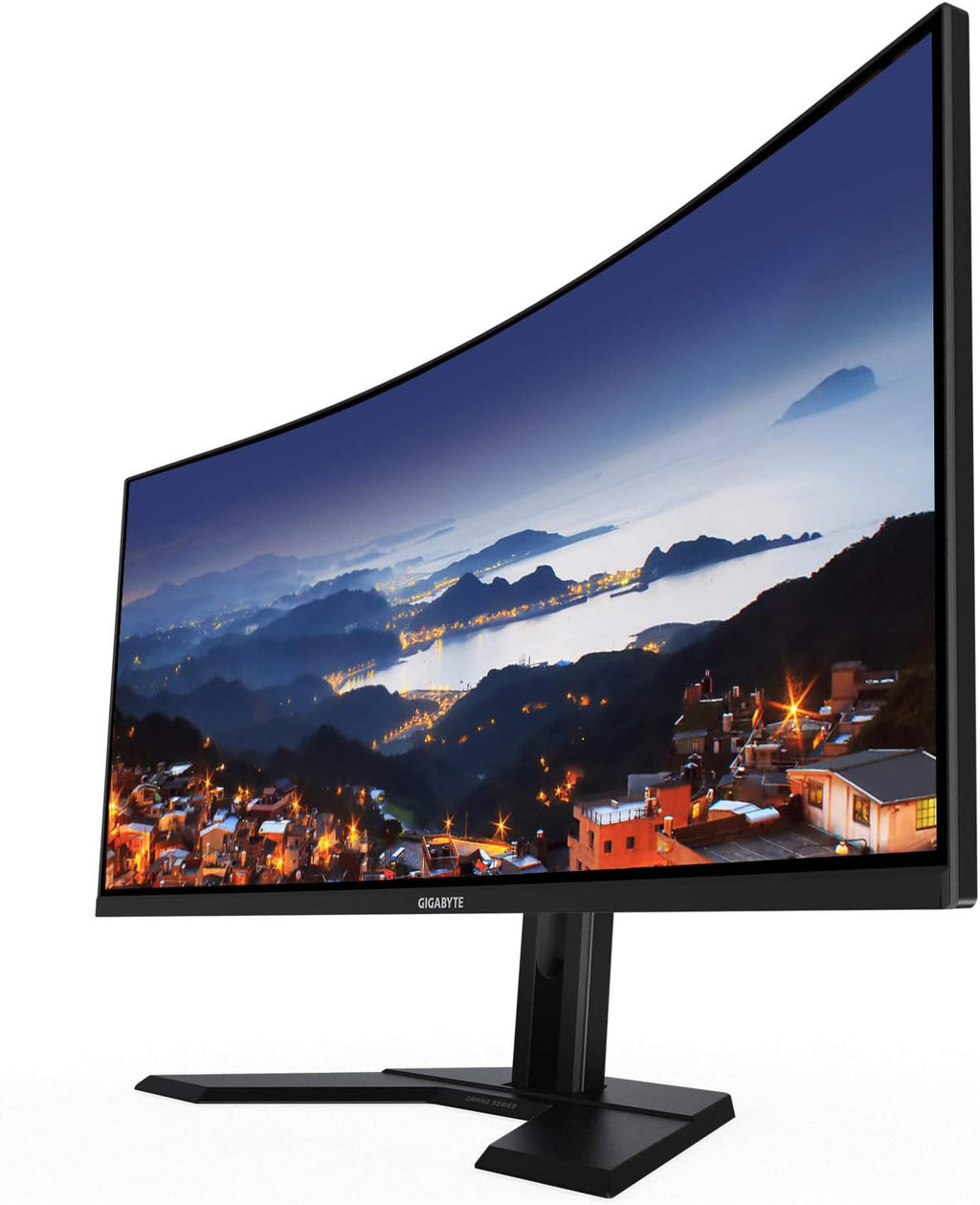 34" 144Hz Ultra-Wide Curved Gaming Monitor, 3440 x 1440 VA 1500R Display, 1ms Response Time, FreeSync Premium, Black Y60929