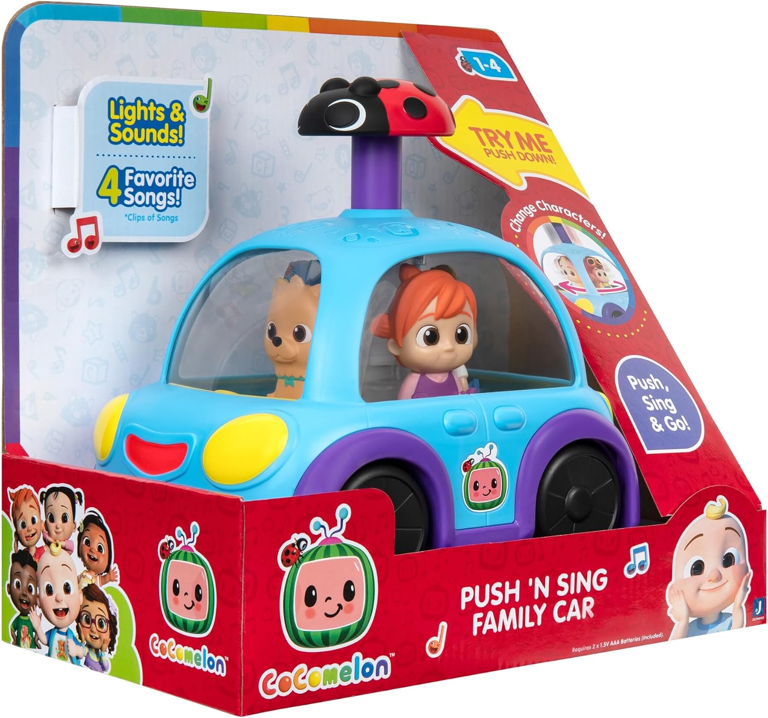 Interactive Musical Light-Up Car L869