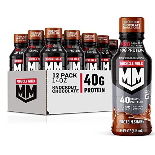 12 Pack 14 Fl Oz Chocolate Protein Shake V186