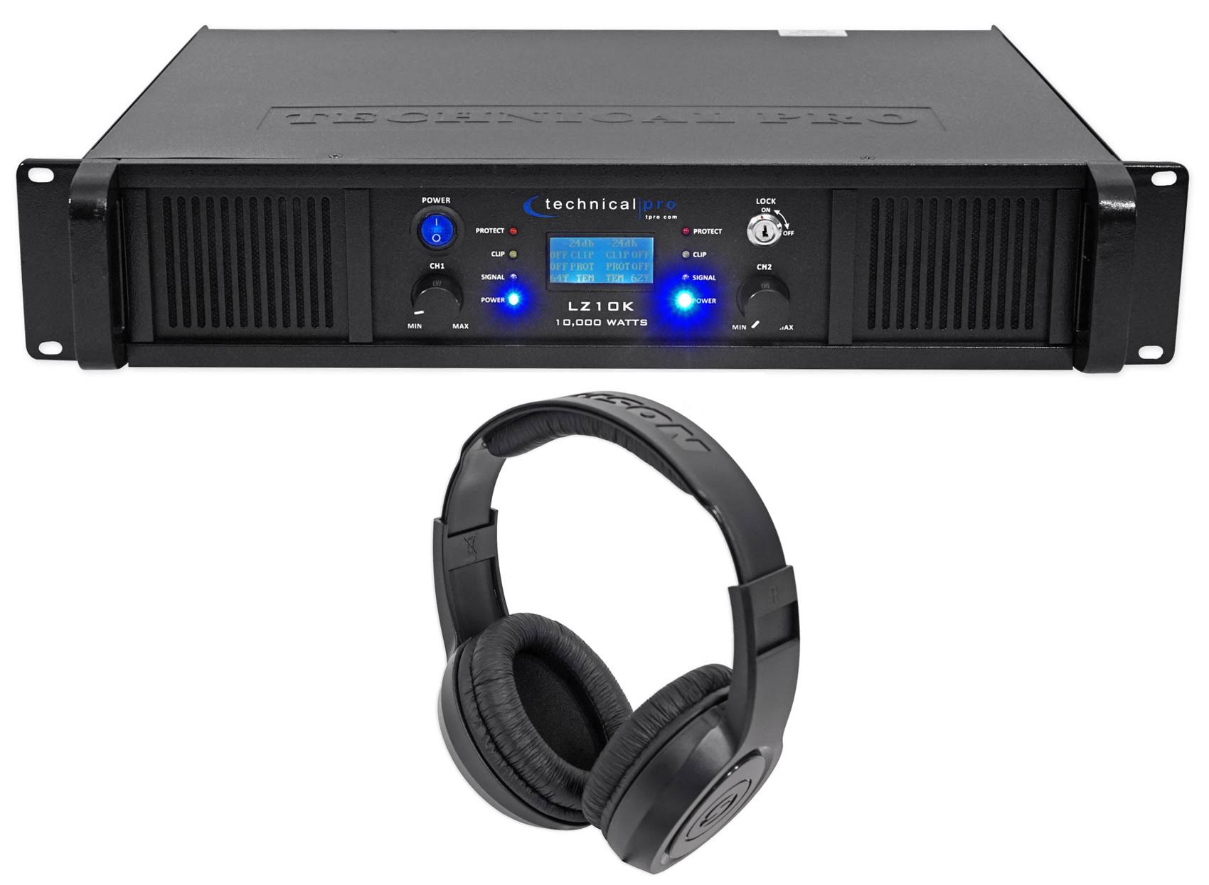 10,000w 2-Ch Amplifier with LCD Display L26121