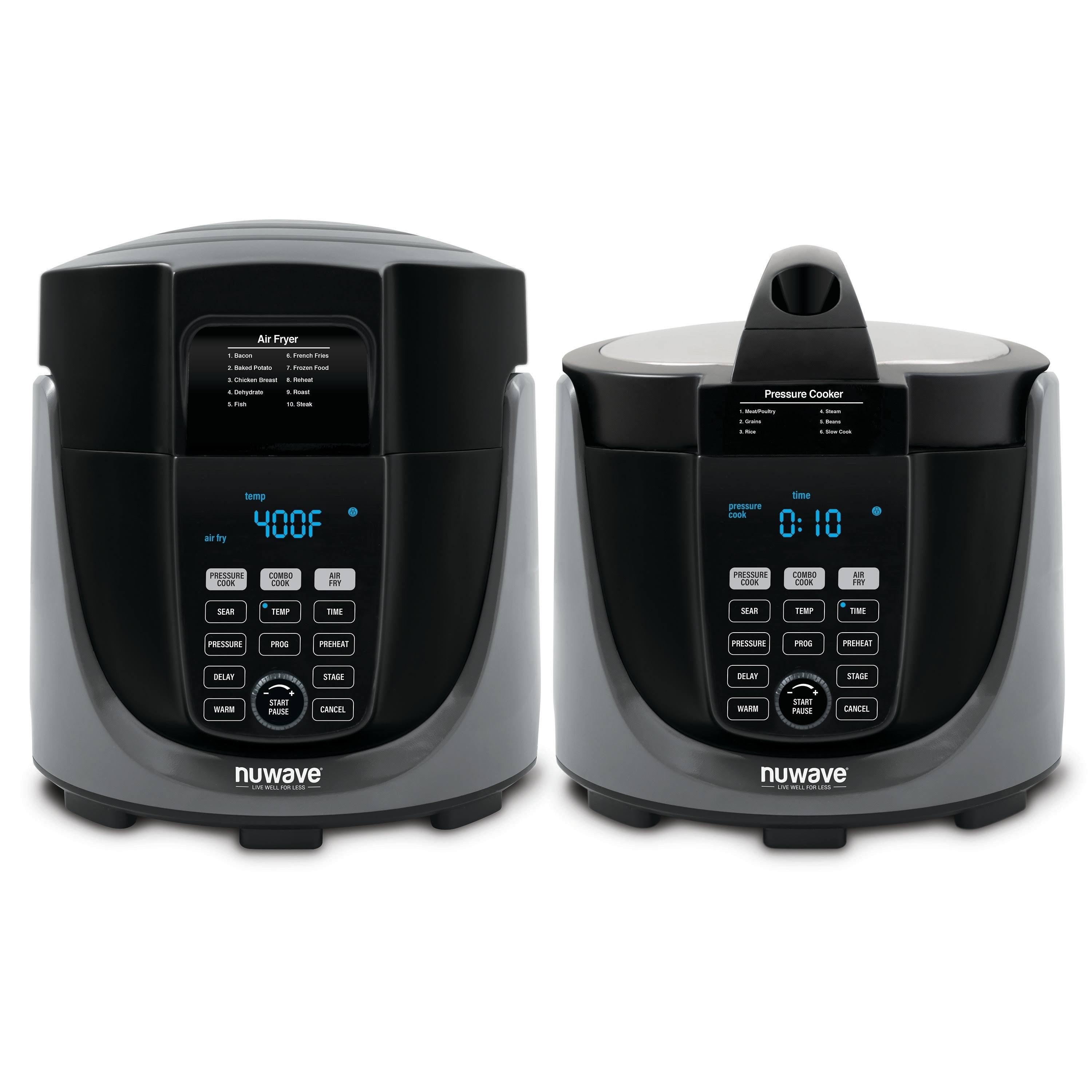 6 qt Pressure Cooker Air Fryer Combo K9780