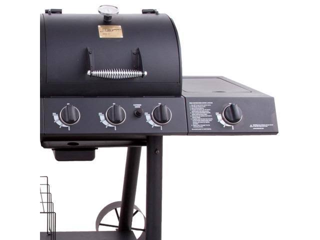 Charcoal/Gas/Smoker Combo Y121