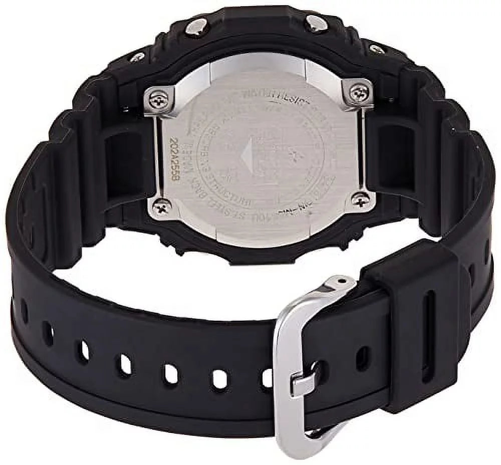 Solar Black Resin Sport Watch I8030