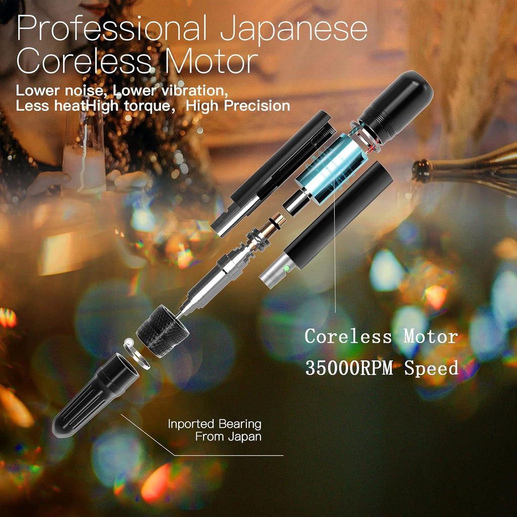 UV LED Nail Lamp and Rechargeable Nail Drill Machine P554