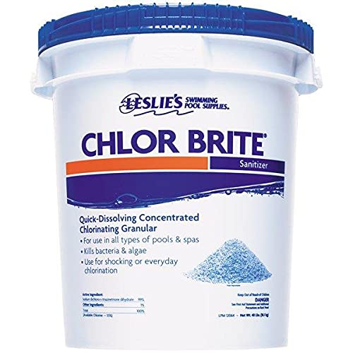 40 Pound Granular Stabilized Sodium Dichlor Pool Shock E590