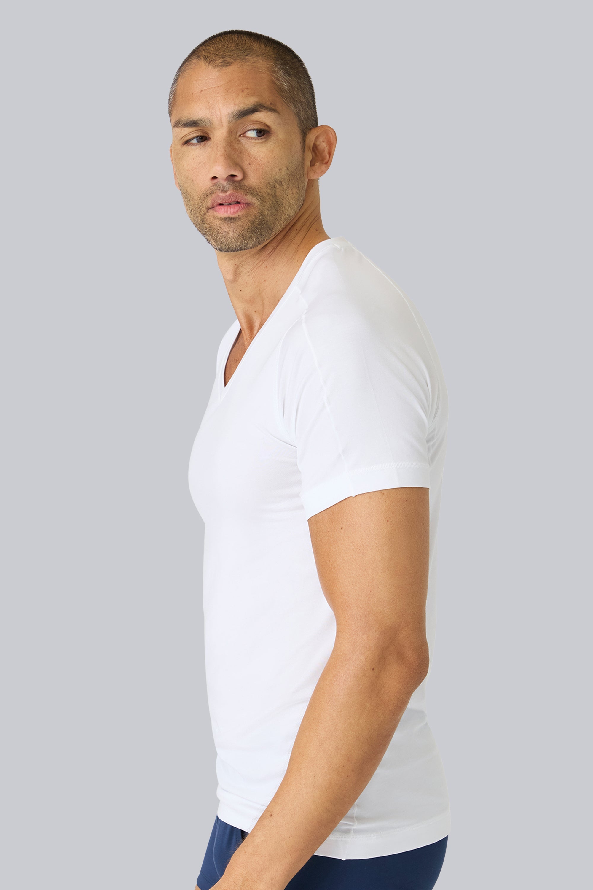18-Hour Jersey V-Neck Undershirt