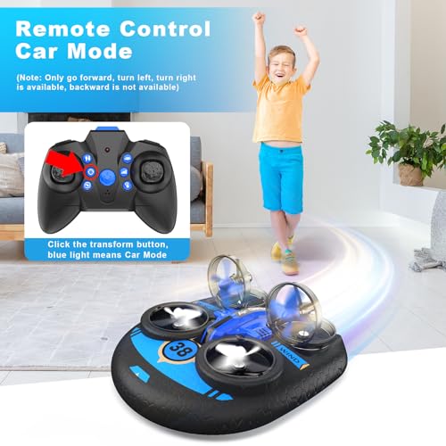 Mini Drone 2 in 1 Toy with 2 Batteries W77411