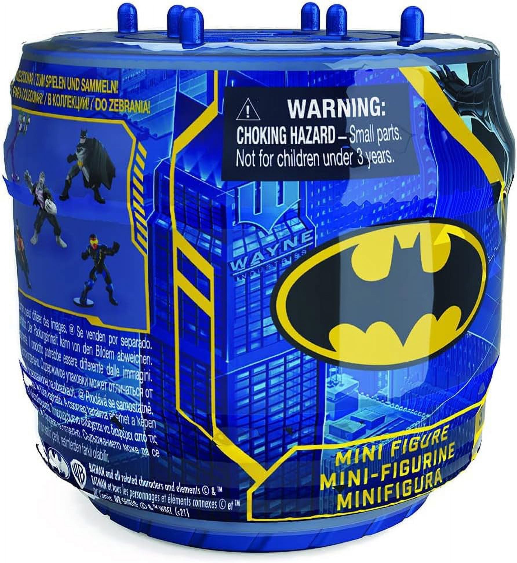Batman Blind Bags 3 Pk Bundle Mystery Minis Toys Party Supplies Goodie Bag Fillers G94021