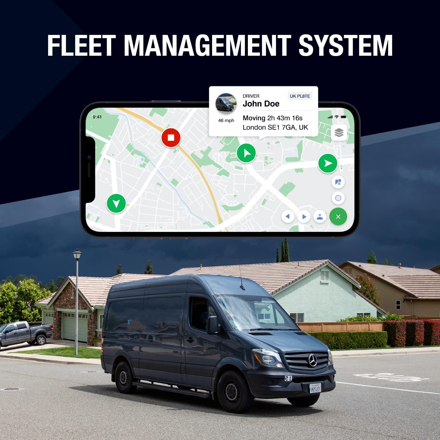 Hard-Wired GPS Tracker for Vehicles Y6016
