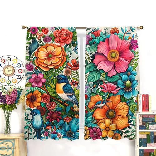 Blackout Curtains 2 Panels 45" L x 21" W L546