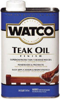 Teak Oil Quart F34439