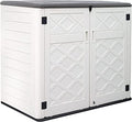 47 Cu.ft Resin Outdoor Storage Cabinet J48428