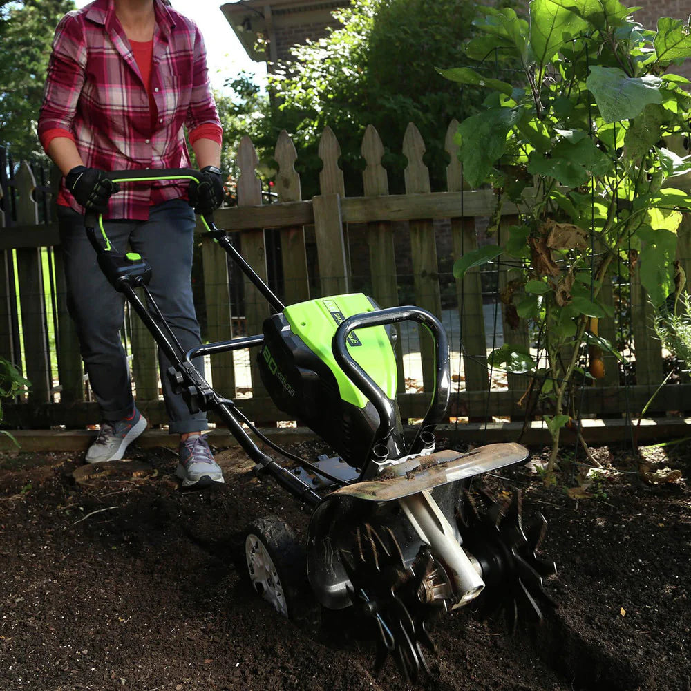 80V 10-Inch Tiller with 2Ah Battery W523757
