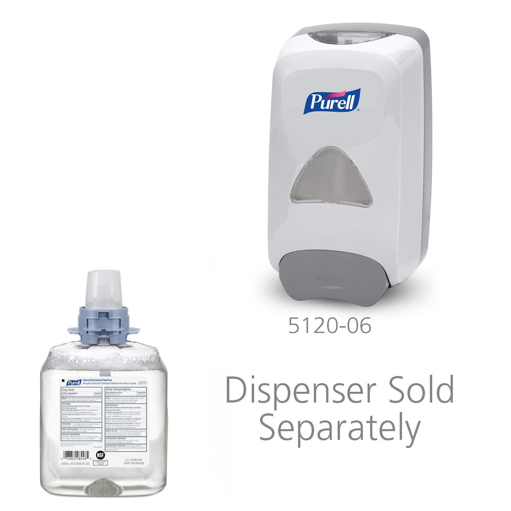 1200 mL Fragrance Free Foam Hand Sanitizer Refill (Pack of 4) Z1196