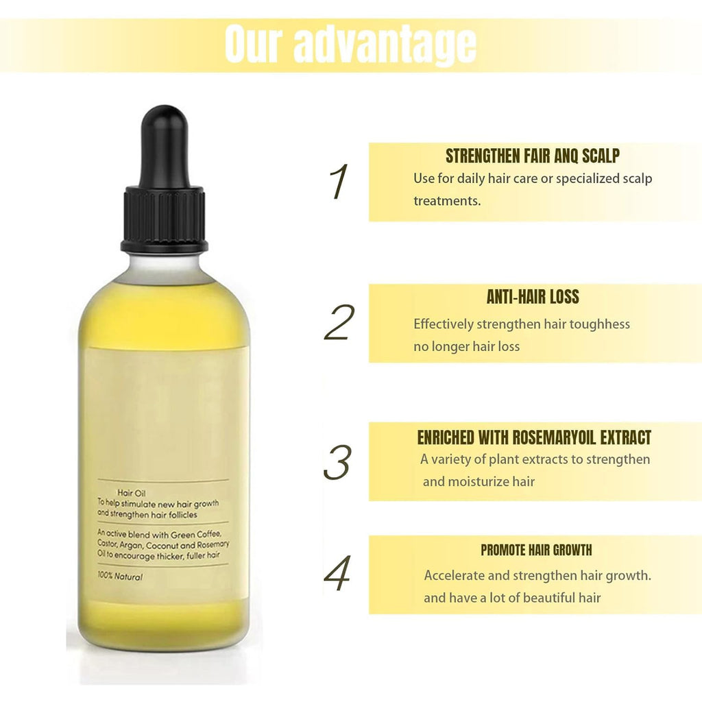 2 Oz Hair Growth Oil with Rosemary and Parsley Seed Z232083