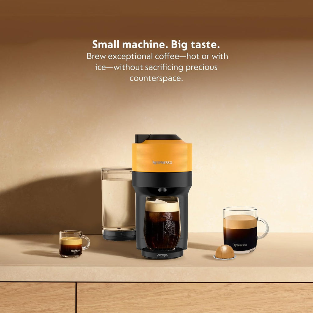 Mango Yellow Coffee and Espresso Machine O77441