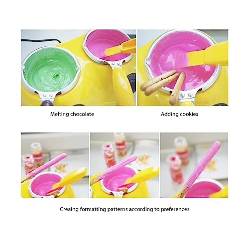 Yellow Electric Chocolate Fondue Melting Machine Z66557
