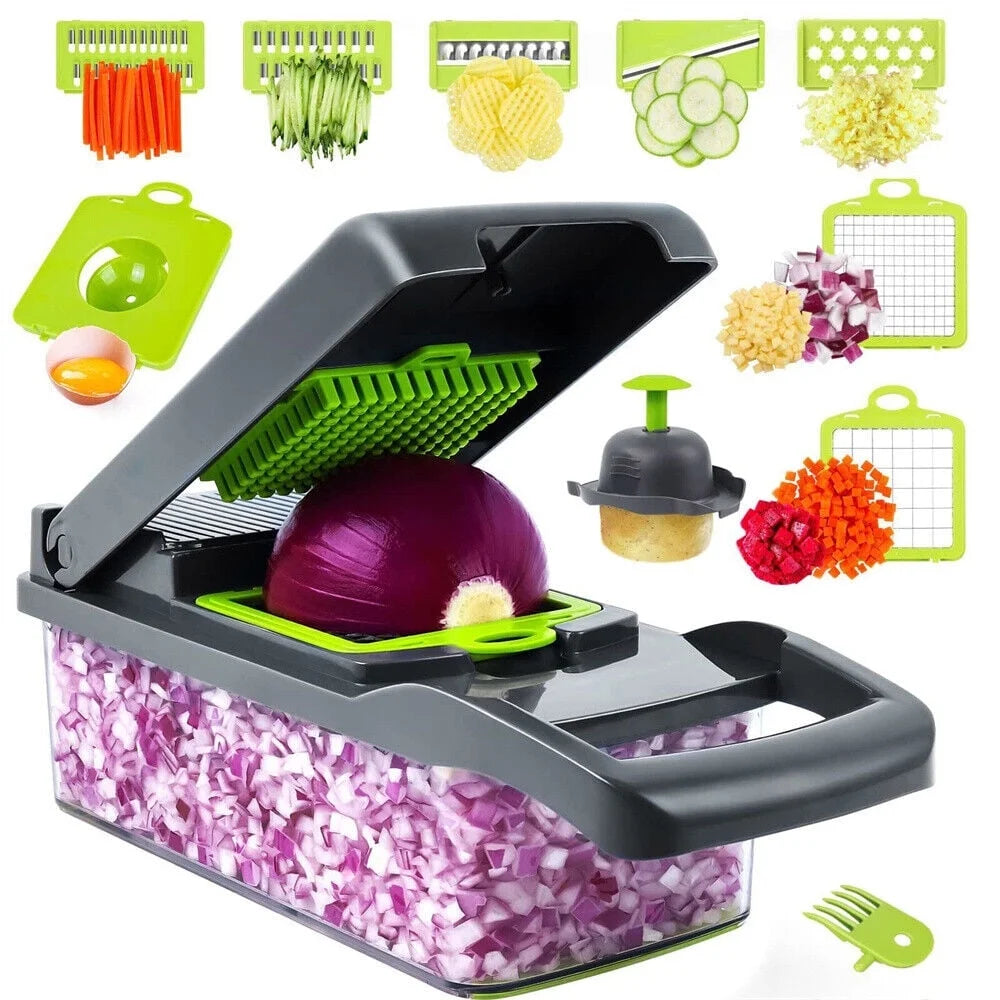 12 in 1 Vegetable Chopper with Container X364