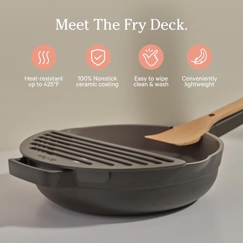 Nonstick Ceramic Coated Frying Accessory with Cooking Chopsticks N4205