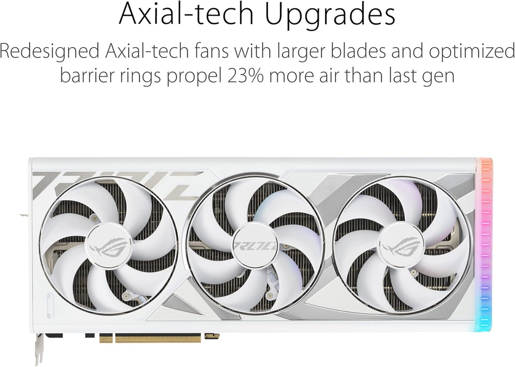 White GeForce RTX 4090 24GB GDDR6X Graphics Card M27773
