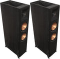 Ebony Floorstanding Speakers with Speaker Wire C493