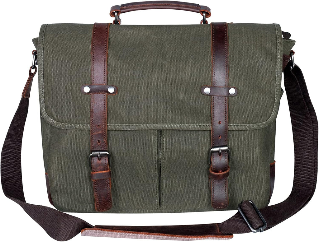 Lightweight Water Resistant 15.6 inch Laptop Messenger Bag H1718
