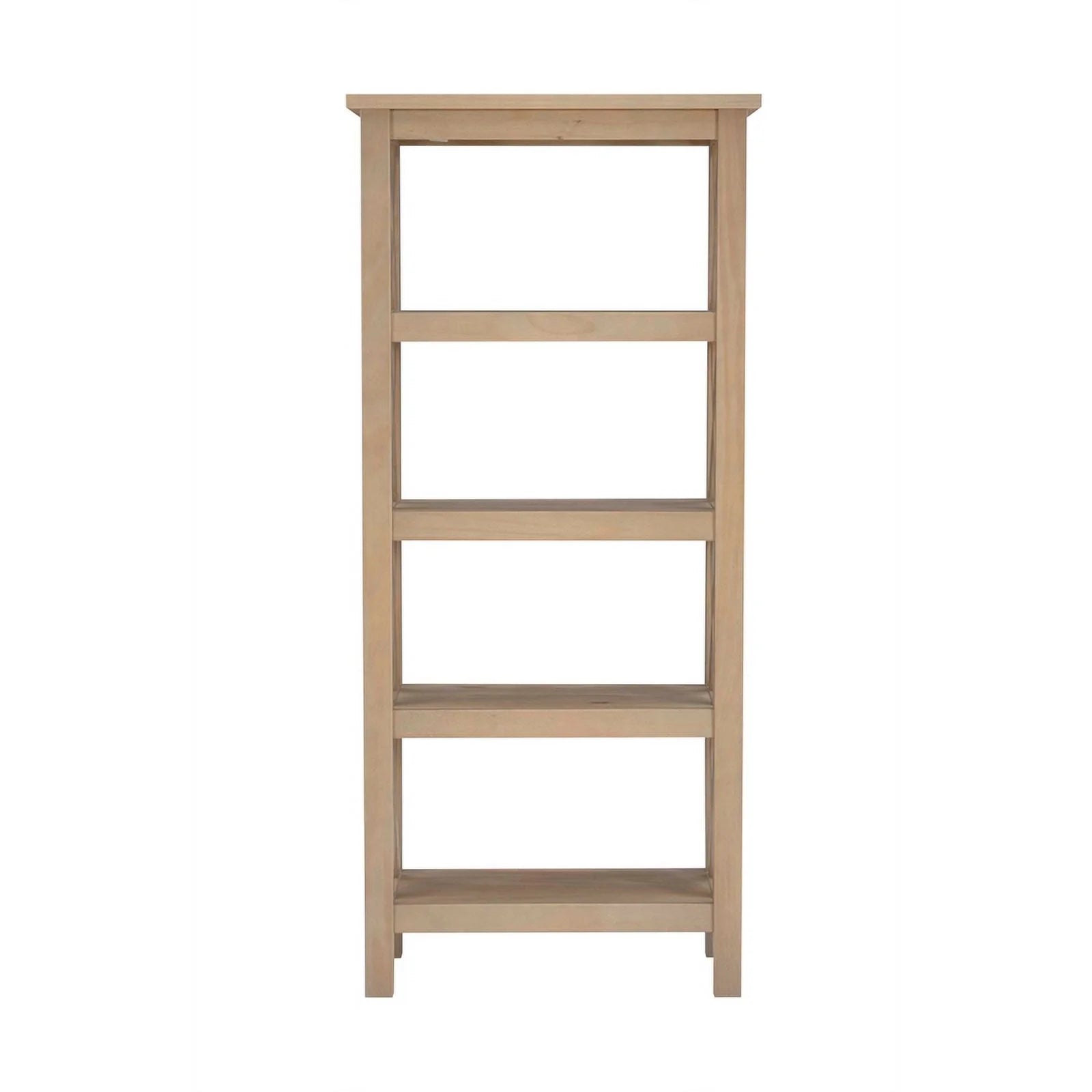 Driftwood Brown Pine Wood Bookcase R670