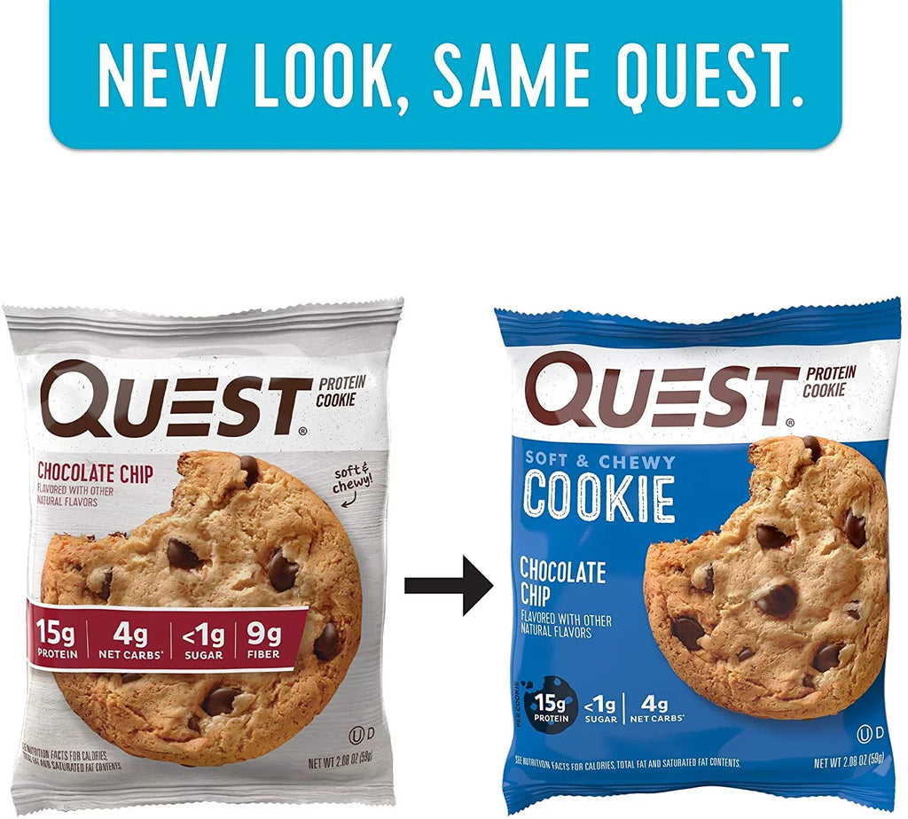 Chocolate Chip Protein Cookie, 12 Count L30037