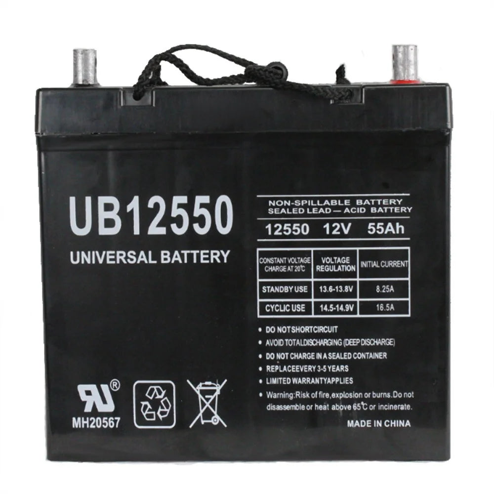 12V 55Ah SLA AGM Battery J799127
