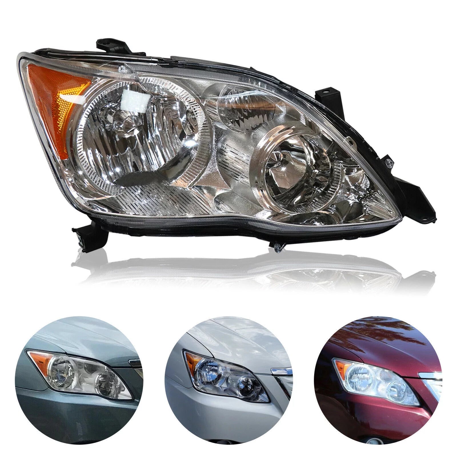 1 Pair HID Headlights Headlamps Left Right Side J11061