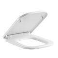 Square Toilet Seat with Quick-Release Hinges T80706