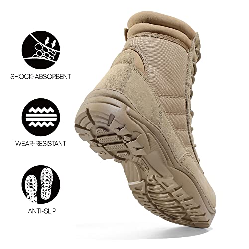 Steel Toe Work Boots Slip Resistant K846