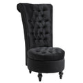 Black High Back Accent Chair P78900