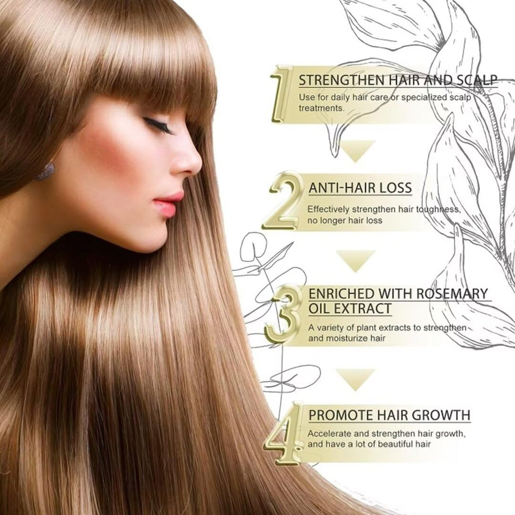 2 Oz Hair Growth Oil with Rosemary and Parsley Seed Z232083