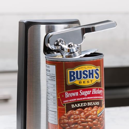 Silver & Black Electric Can Opener I85409