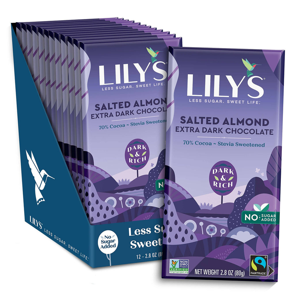 Salted Almond Dark Chocolate Bar G4470