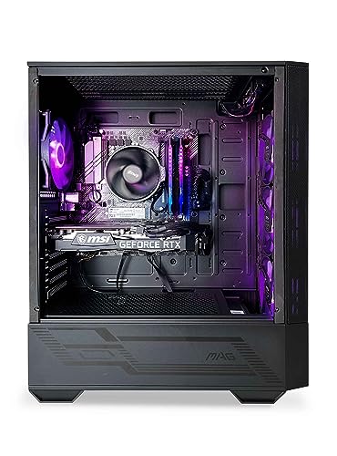 PC Falcon RYZEN 5 5600X 3.7 GHz GeForce RTX 4060 Ti 1TB NVME SSD 16GB DDR4 RAM 3600 650W Bronze PSU 11AC WiFi Bluetooth Windows 11 H 64-bit Y556