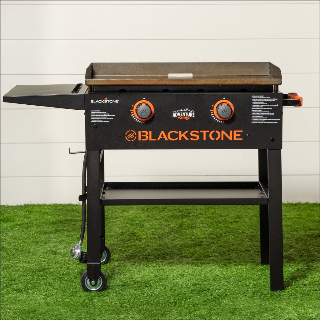 Black 2-Burner 28” Propane Griddle B404