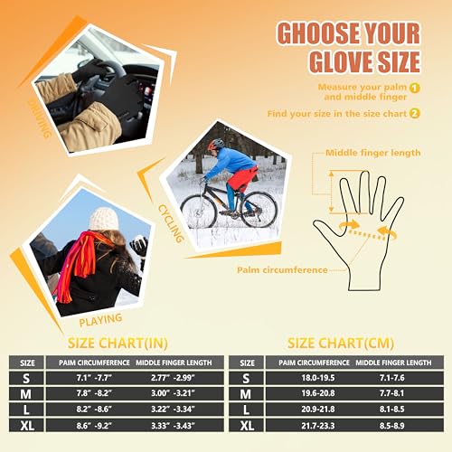 Winter Thermal Touchscreen Gloves S5261