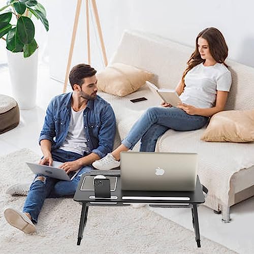 3 in 1 Foldable Adjustable Height Lap Desk with Cushion Q50429